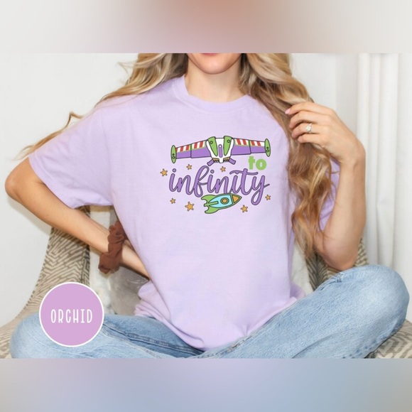 Infinity & Beyond - Mother/Son Disney T-Shirts. Size Adult M & Youth M (10-12) - Picture 2 of 3